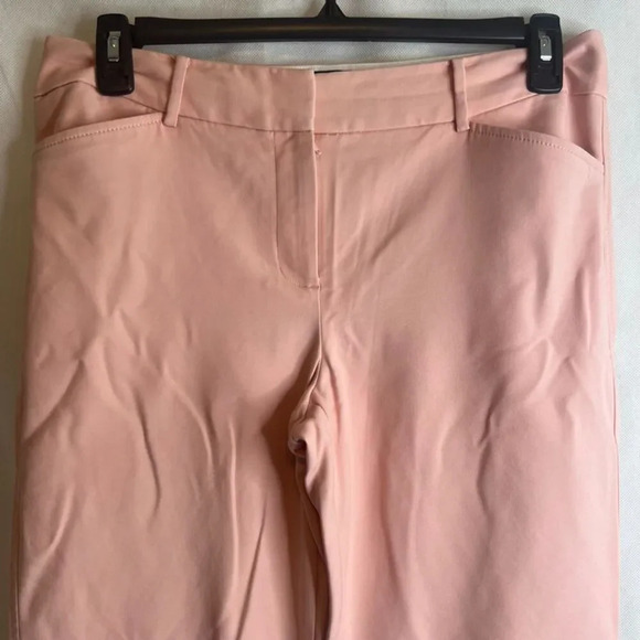 Talbot's Hampshire Pastel Pink Straight Leg Dress Pants Women's Size 10 - Picture 3 of 6